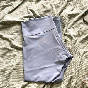 Lululemon icy blue leggings